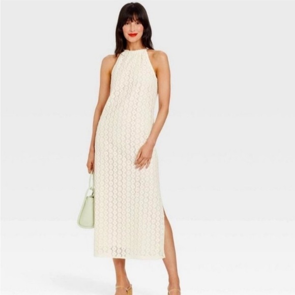 a new day Dresses & Skirts - A New Day Sleeveless Around the Neck Midi Dress